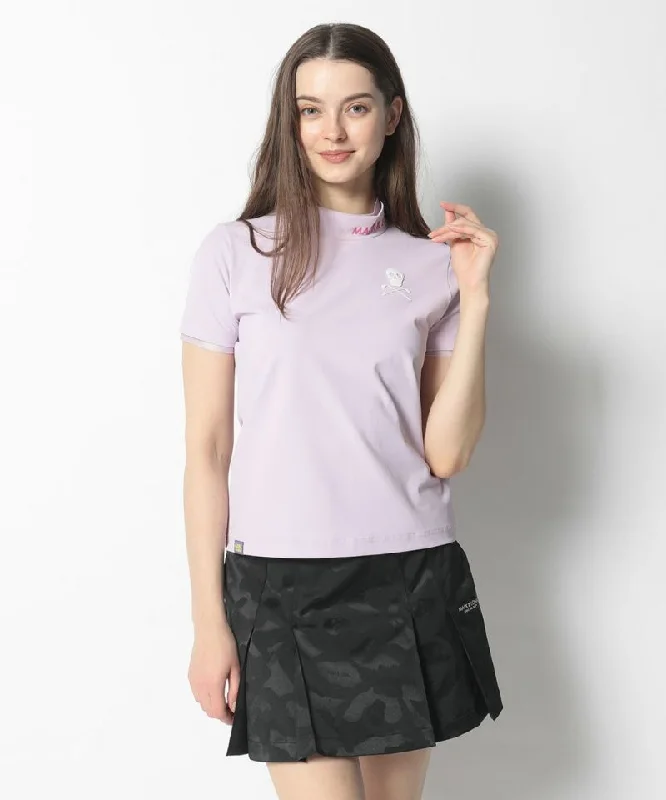 Women's Ace Mock Neck Top Lavender